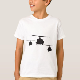 Camiseta Huey Chopper Helicopter Viajero Frecuente Guerra d