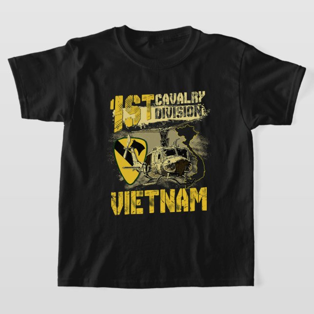 Camiseta Huey Helicopter Primera División de Caballería Vie (Distribución)