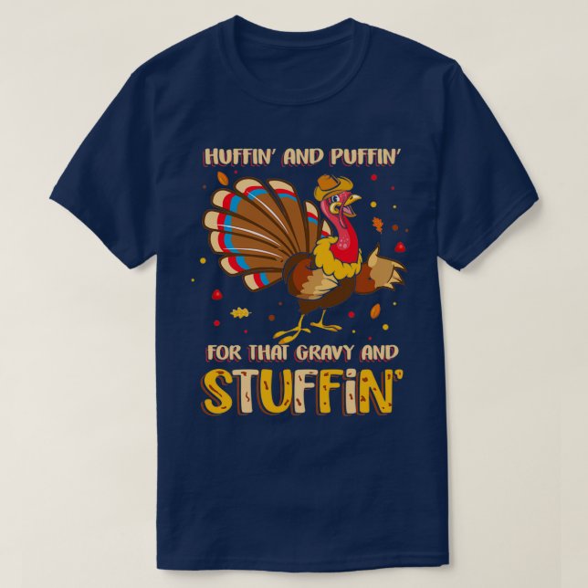 Camiseta Huffin Y Puffin Para Esa Gravada Y Astucia (Diseño del anverso)