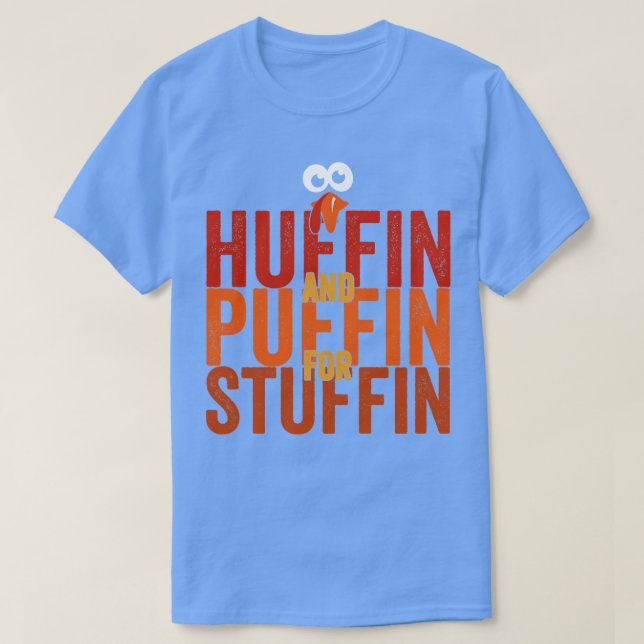 Camiseta Huffin y Puffin para Stuffin (Diseño del anverso)