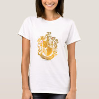 Hufflepuff Crest - Splattered