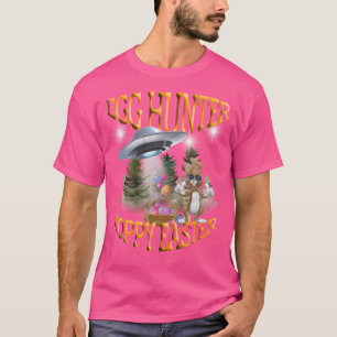 Camiseta Hufo Hunter Eggs de Pascua Aliens Caza de Huevos d