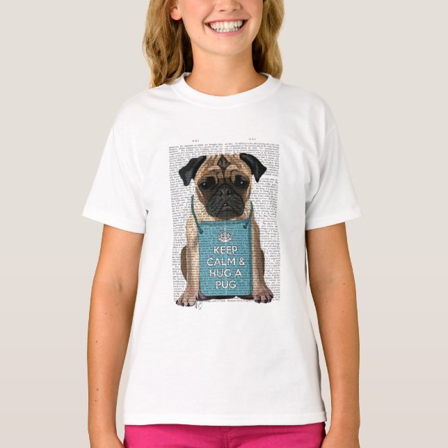 Camiseta Hug a Pug (Anverso)