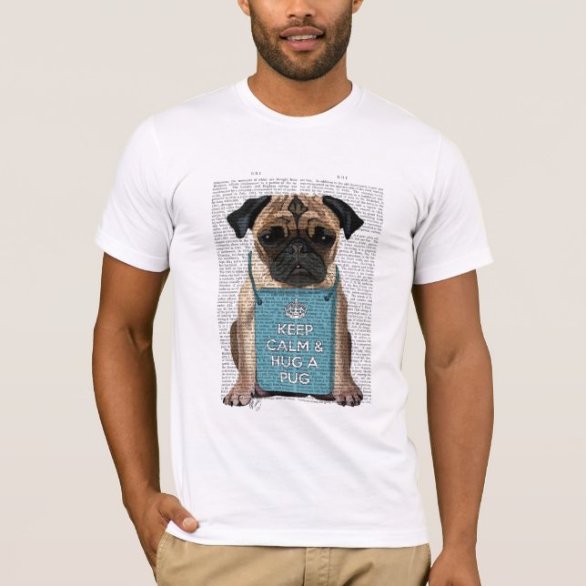Camiseta Hug a Pug (Anverso)