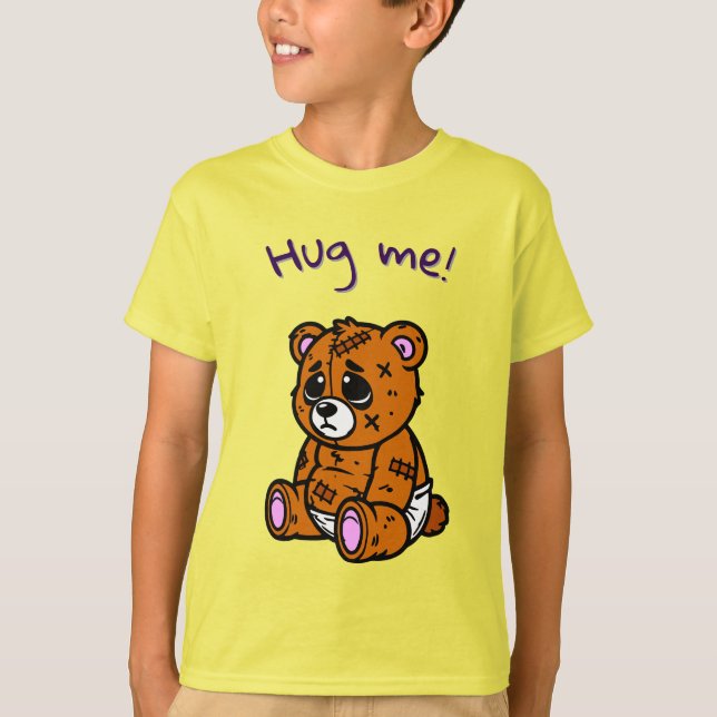 Camiseta Hug me Bear (Anverso)