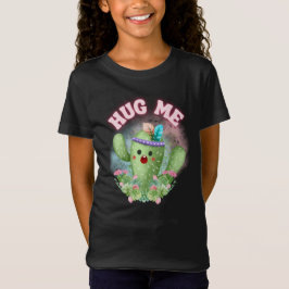 Camiseta Hug Me Cactus Funny Cosy Apparthotel para niños ca