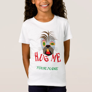 CAMISETA HUG ME FUNNY BEAVER PERSONALIZADO