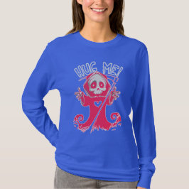 Camiseta Hug Me Pink Grimreaper