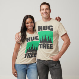 Camiseta Hug Tree - Love The Forest Graphic