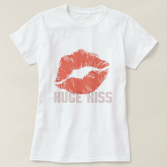 Camiseta Huge Kiss (Diseño del anverso)
