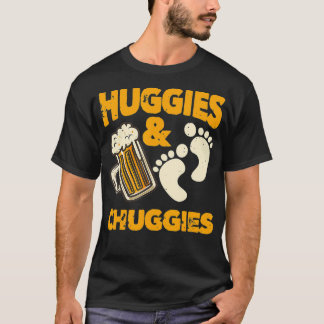 Camiseta Huggies y Chuggies Funny Futuro Padre Fiesta