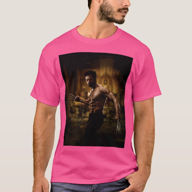 Camiseta Hugh Jackman (Anverso)