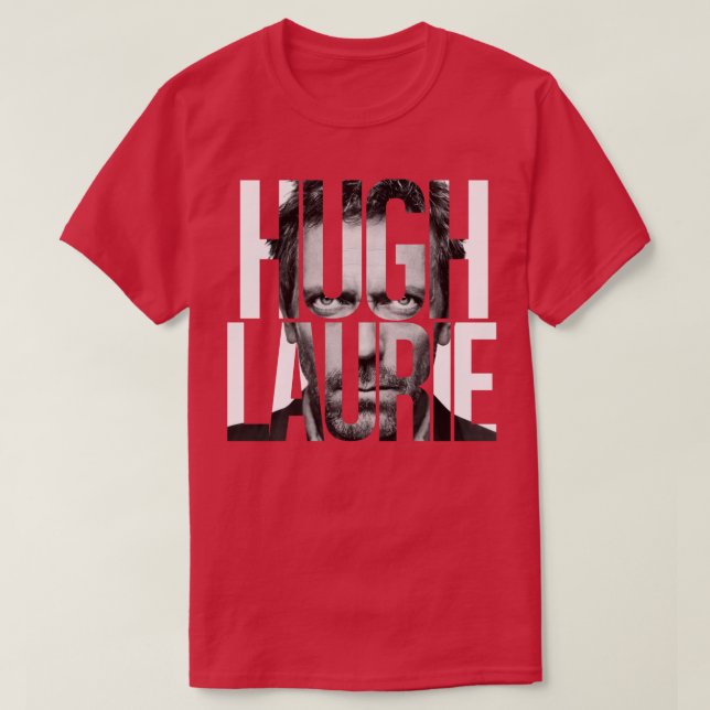 Camiseta Hugh Laurie (Diseño del anverso)