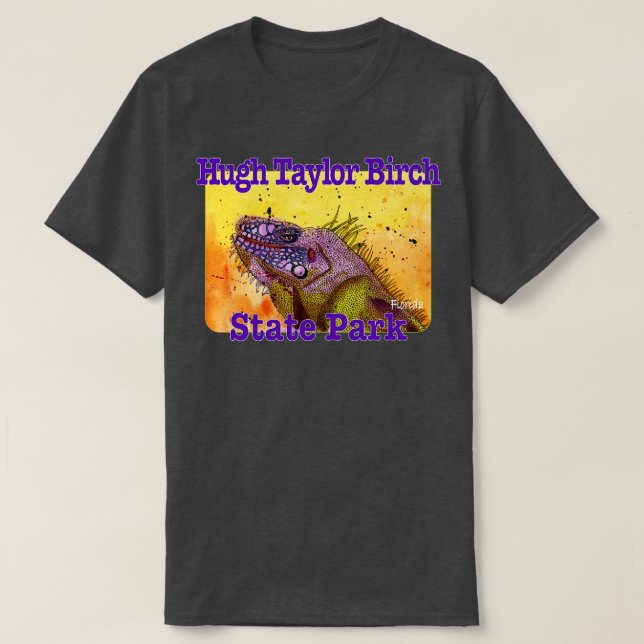 Camiseta Hugh Taylor Birch State Park Florida (Diseño del anverso)