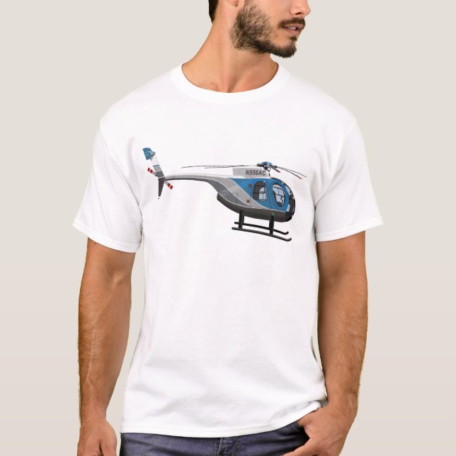 Camiseta Hughes 500D N556AC (Anverso)