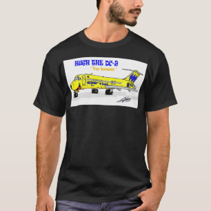 Camiseta Hughes Airwest DC9