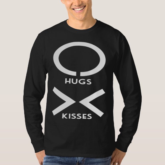 Camiseta Hugs Kisses xo love from a distance (Anverso)