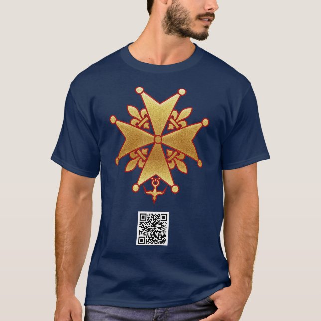 CAMISETA HUGUENOT CROSS (Anverso)