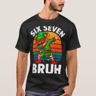 Camiseta Hugvyn Seis Siete 6 7 Meme Elfo Haciendo Dabbing F