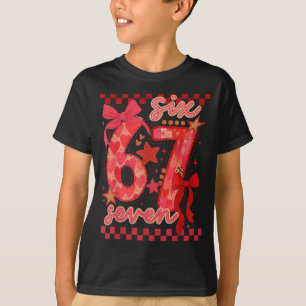Camiseta Hugvyn Six Seven San Valentín 6 7 Meme Cuadros Coq
