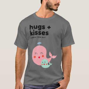 Camiseta Hugx27s and Kisses Coming Your Way Whale