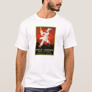 Camiseta Huile Lesieur Vintage Ad