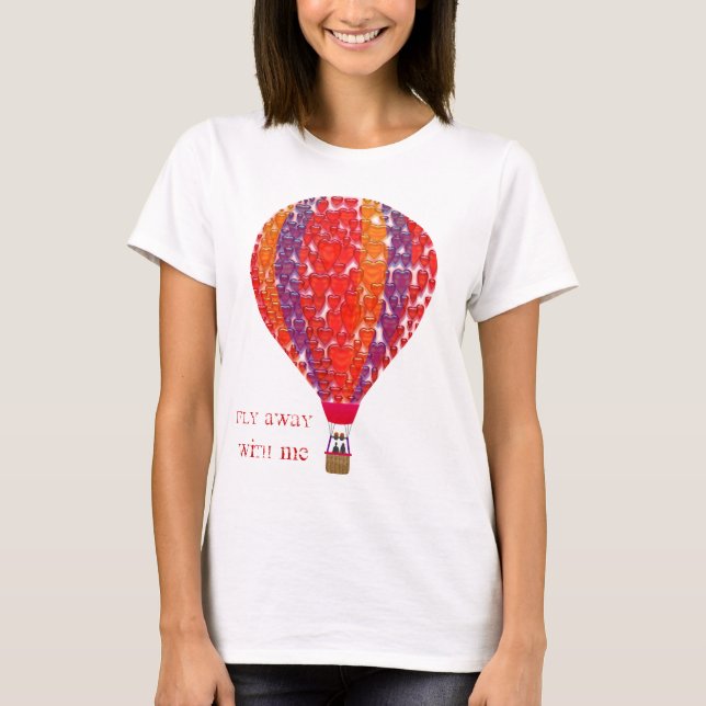 Camiseta Huir de mi globo (Anverso)