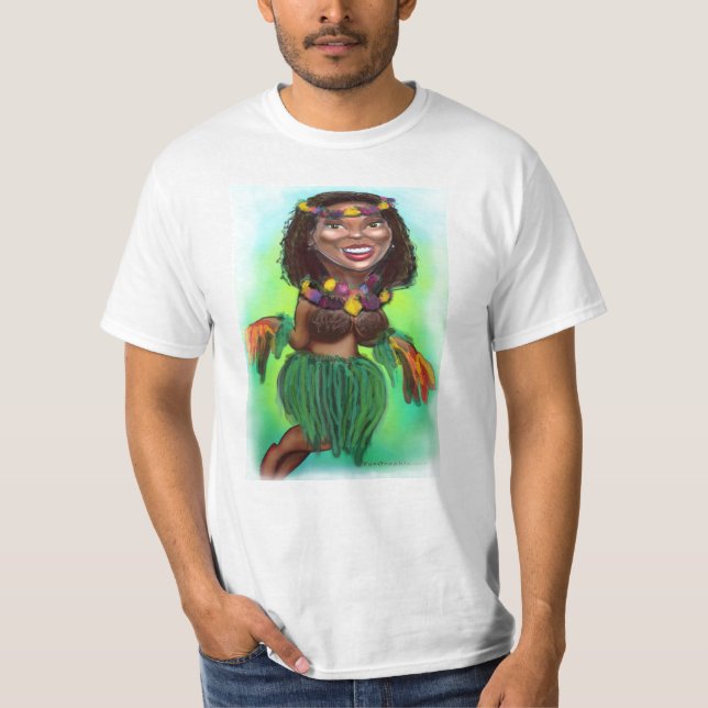 Camiseta Hula Dancer (Anverso)