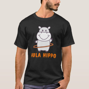 Camiseta Hula Hippo Hoop baila hippotamo deportivo