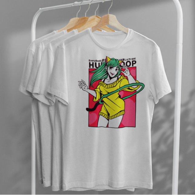 Camiseta Hula Hoop Anime Chica (Subido por el creador)