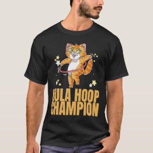 Camiseta Hula Hoop Campeón de Danza Ejercicio de Entrenamie
