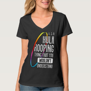 Camiseta Hula Hoop Entrenador Gimnásico Hooping Dancer Enth