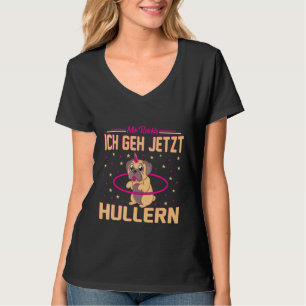 Camiseta Hula Hoop Mir Reichts Ich Geh Hullern Dog Hula Hoo