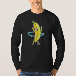 Camiseta Hula Hooper Workout Hula Hooping Dancing Banana