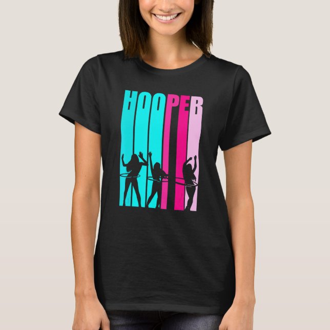 Camiseta Hula Hooping Chicas Bailando Con Pesos H (Anverso)