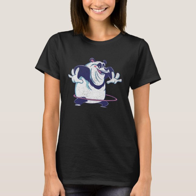 Camiseta Hula Hooping Panda Bear  Sarcastic Cute Panda (Anverso)