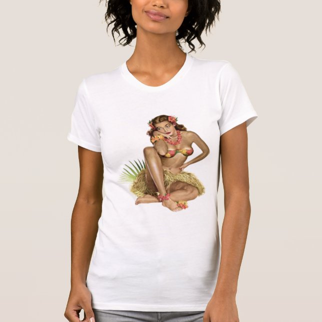 Camiseta hula modelo (Anverso)
