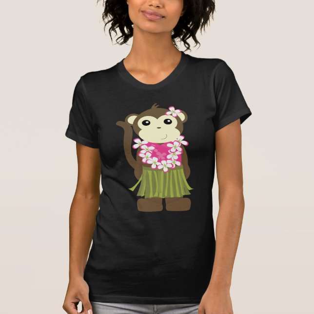 Camiseta Hula Monkey (Anverso)