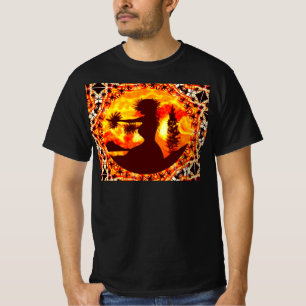 Camiseta Hula Palms de Hawaii Sunset