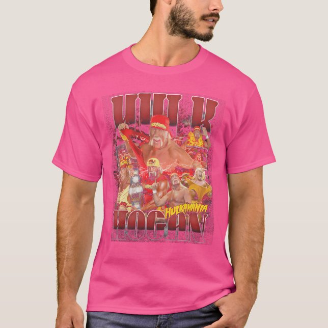 Camiseta Hulk Hogan Hulkamania (Anverso)