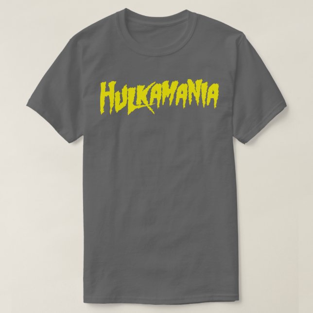 Camiseta Hulkamania (Diseño del anverso)