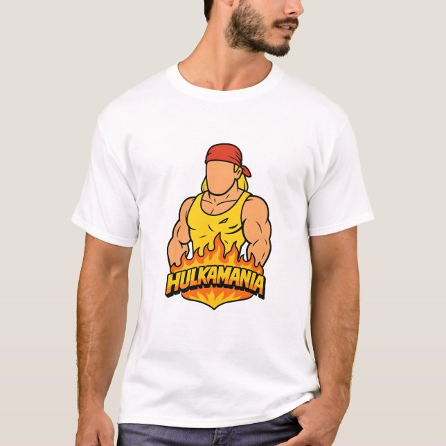 Camiseta "¡Hulkamania Desencadenada!" (Anverso)