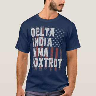 Camiseta Hum: Pabellón de papá de la bandera de EE. UU.