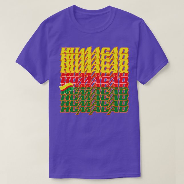 Camiseta Humacao Cascade texto 2 (Diseño del anverso)