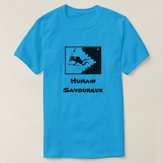 Camiseta Humain Savoureux - Humano sabroso (Diseño del anverso)