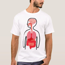 Camiseta human body in Japanese Kanji