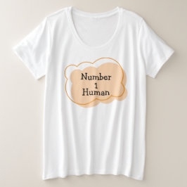 Camiseta humana número 1