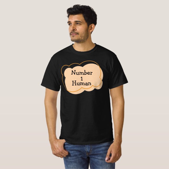 Camiseta humana número 1 (Anverso completo)