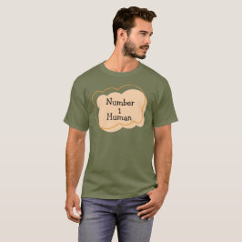 Camiseta humana número 1