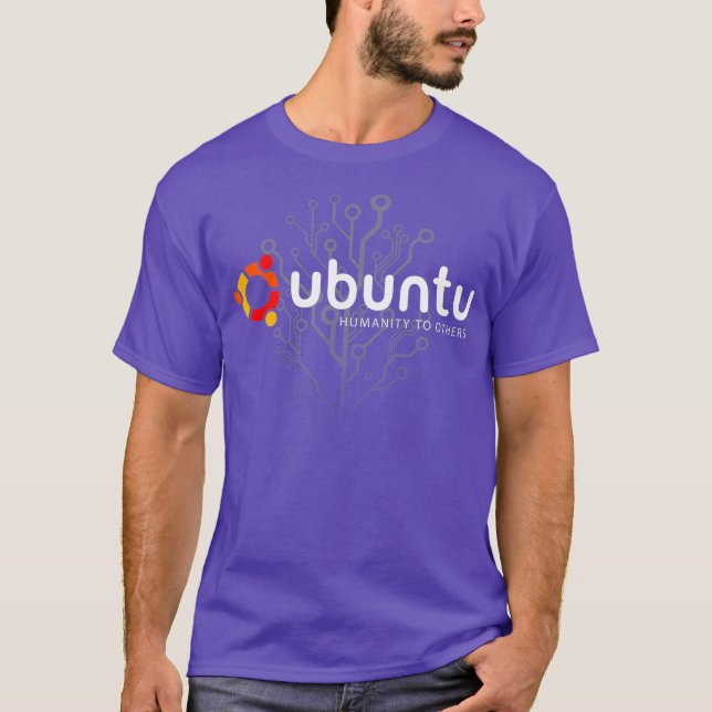 Camiseta Humanidad de Linux Ubuntu para otros (Anverso)